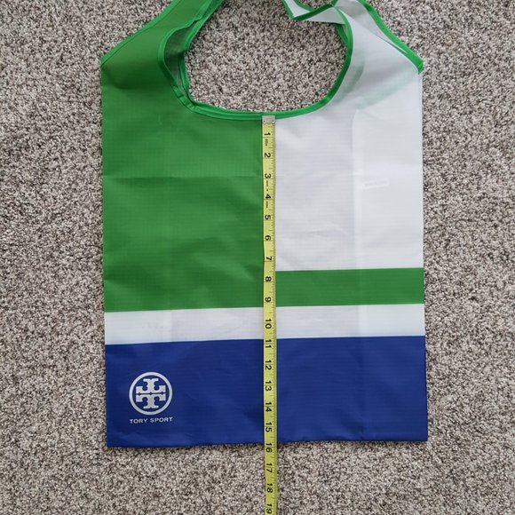 NEW Tory Burch SPORT Tote Bag Reusable Nylon Tote Large - Picture 6 of 10